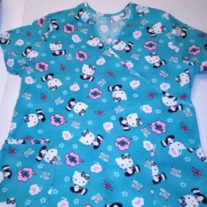 Hello Kitty Scrub Top